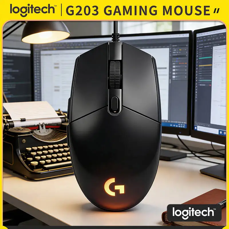 Игровая мышь Logitech G203, проводное подключение, технология Lightsync, 200-8000 DPI, плавное управление
Игровая мышь Logitech G203, проводное подключение, технология Lightsync, 200-8000 DPI, плавное управление