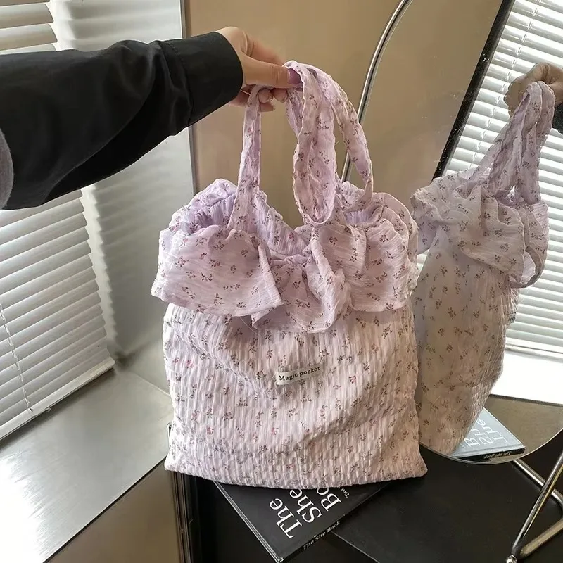 Nylon Flowers Shoulder Bags 2025 Spring New Large Capacity Ladies Bags on Sale 2025 High Quality Versatile Fashion Handbags
Nylon Flowers Shoulder Bags 2025 Spring New Large Capacity Ladies Bags on Sale 2025 High Quality Versatile Fashion Handbags