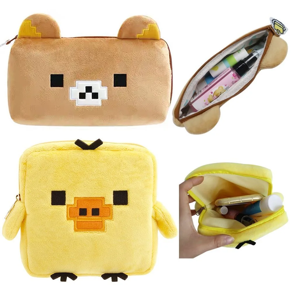 Милый плюшевый кошелек-монетница Rilakkuma Kiiroitori для детей, маленький кошелек для девочек, косметичка для женщин
Милый плюшевый кошелек-монетница Rilakkuma Kiiroitori для детей, маленький кошелек для девочек, косметичка для женщин