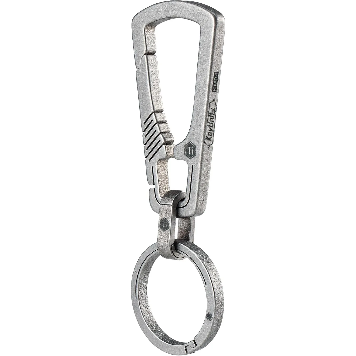KeyUnity Quick Release EDC Keychain Clip, Titanium Carabiner Key Organizer for Men, Secure Key Ring Holder for Outdoor & Daily U
KeyUnity Quick Release EDC Keychain Clip, Titanium Carabiner Key Organizer for Men, Secure Key Ring Holder for Outdoor & Daily U
