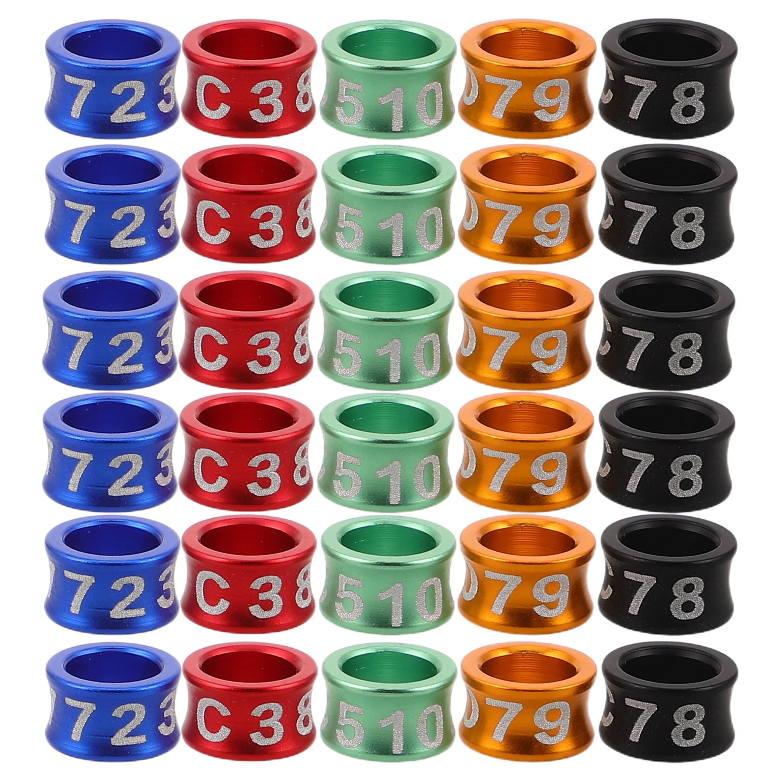 50 Pcs Parrot Identification Leg Ring Chick Band Bird Foot Bands Doves Chicken Rings Animal Chicks
50 Pcs Parrot Identification Leg Ring Chick Band Bird Foot Bands Doves Chicken Rings Animal Chicks