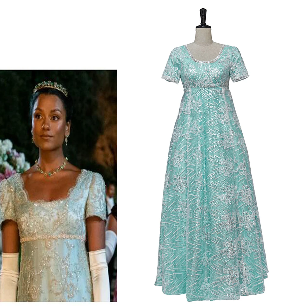 TV Series Cosplay Costume Women's Regency Era High Waist Dress Victorian Jane Austen Ball Gown Tea Party Outfits
TV Series Cosplay Costume Women's Regency Era High Waist Dress Victorian Jane Austen Ball Gown Tea Party Outfits