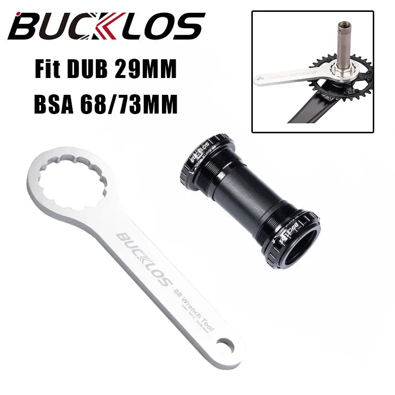 BUCKLOS Bicycle DUB 29 Bottom Bracket Wrench Tool Road Bike BSA 68/73mm Bottom Bracket for Sram Crankset DUB BB Installaion Tool
BUCKLOS Bicycle DUB 29 Bottom Bracket Wrench Tool Road Bike BSA 68/73mm Bottom Bracket for Sram Crankset DUB BB Installaion Tool