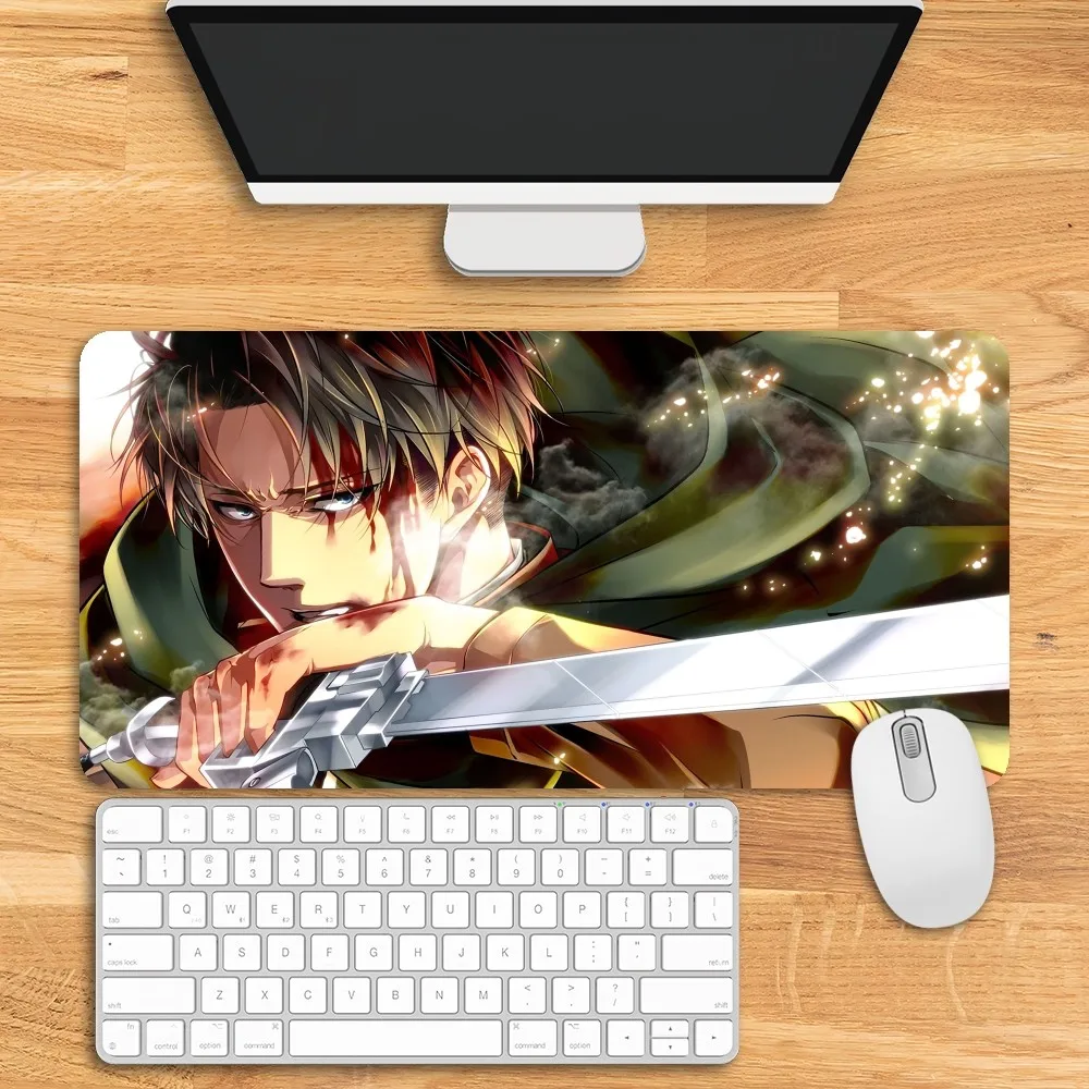 Attack on Titan Levi Ackerman Mousepad Computer Accessories Laptop Extended Mouse Mats Large Rubber Keyboards Table Mat
Attack on Titan Levi Ackerman Mousepad Computer Accessories Laptop Extended Mouse Mats Large Rubber Keyboards Table Mat