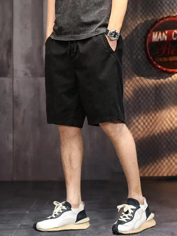 Simple Workwear ort Pants Men's Summer New Casual Pants Five-Fifths Waed West Middle Pants Loose Straight Leg Trousers
Simple Workwear ort Pants Men's Summer New Casual Pants Five-Fifths Waed West Middle Pants Loose Straight Leg Trousers