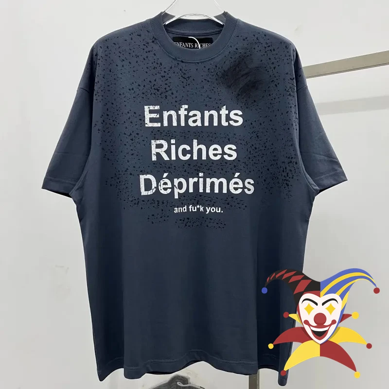 Enfants Riches Deprimes Tee Men Women Washed ERD T-shirt Oversize Tops Summer Style Short Sleeve
Enfants Riches Deprimes Tee Men Women Washed ERD T-shirt Oversize Tops Summer Style Short Sleeve
