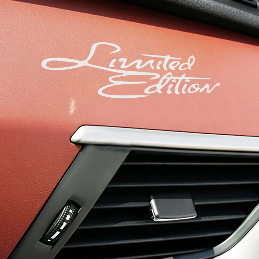 Car Styling Sticker Colorfast 4 Colors Optional Waterproof Front Headlight Limited Edition Letter Car Sticker Car Decal for SUV
Car Styling Sticker Colorfast 4 Colors Optional Waterproof Front Headlight Limited Edition Letter Car Sticker Car Decal for SUV
