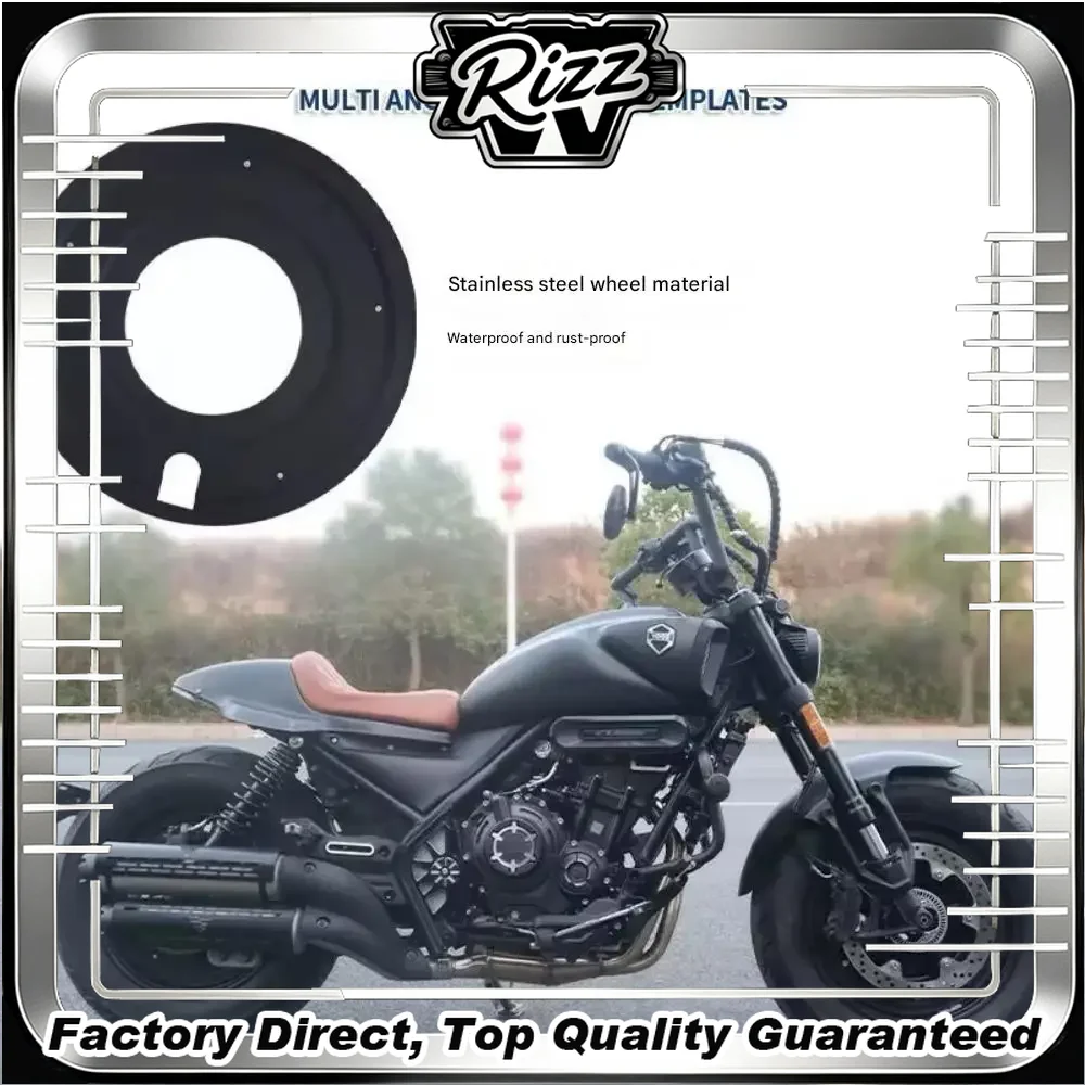 FOR Complete Front Rear Wheel Hub Caps for VOGE CU525 - Closed Design to Prevent Scratches And Reduce Brake Mud Splashing