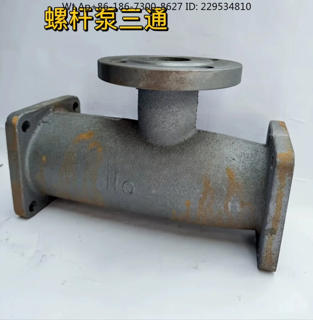 Single screw pump tee outlet fittings G30-1G25-1G50-1G40-1
Single screw pump tee outlet fittings G30-1G25-1G50-1G40-1