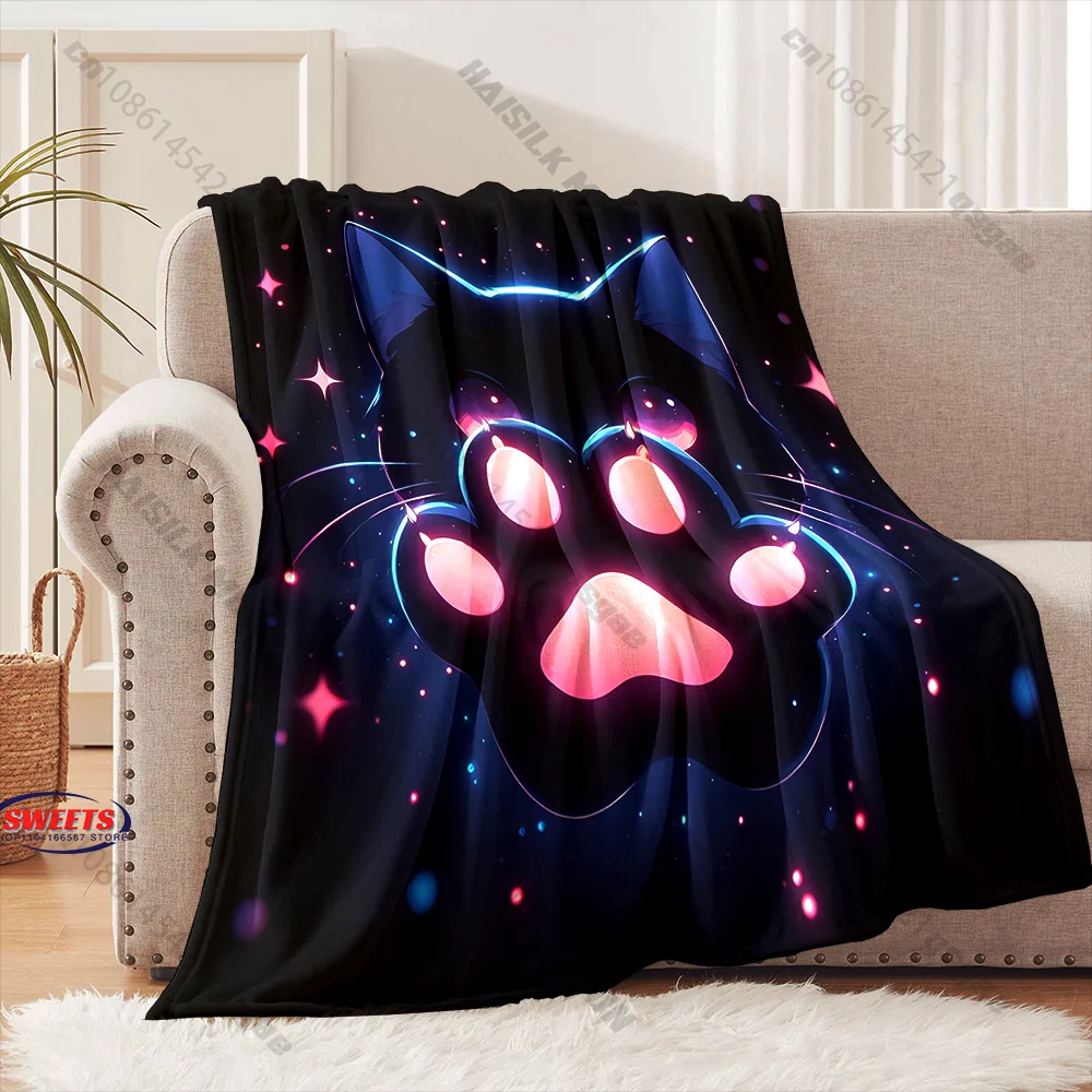 "Glow-Inspired Cozy Cat Blanket" Multiple sizes kid's and adults' bedroom living room sofa decor blanket, Exquisite gift
"Glow-Inspired Cozy Cat Blanket" Multiple sizes kid's and adults' bedroom living room sofa decor blanket, Exquisite gift