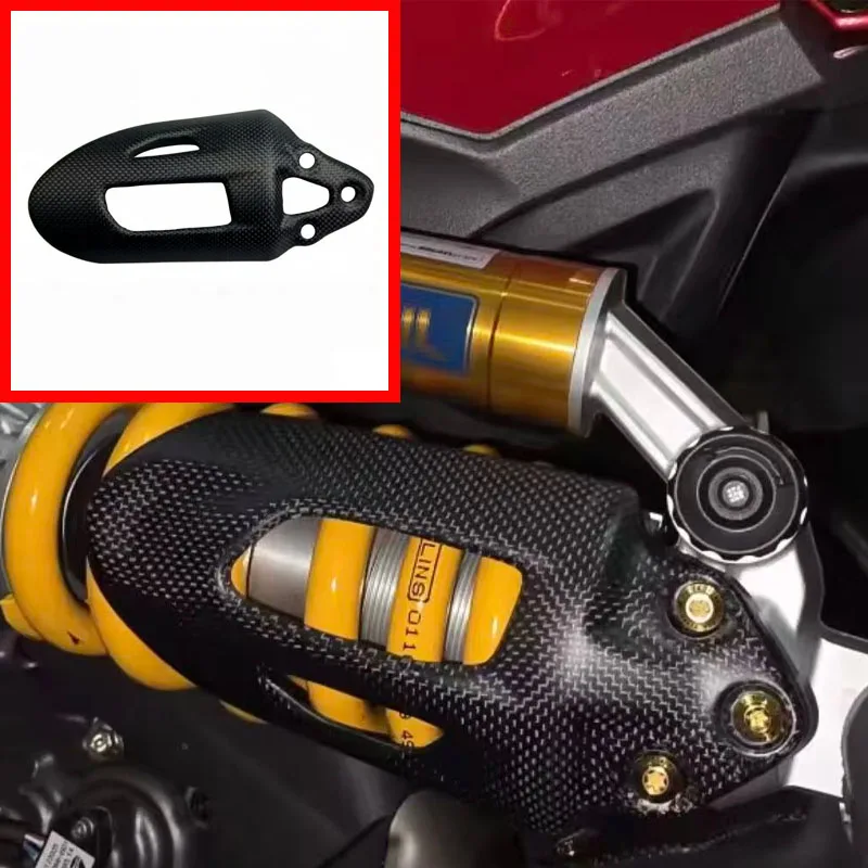 For DUCATI Streetfighter V2 Panigale V2 899 959 1199 1299 Motorcycle Carbon Fiber Shock Absorber Cover Protection Modified Parts
For DUCATI Streetfighter V2 Panigale V2 899 959 1199 1299 Motorcycle Carbon Fiber Shock Absorber Cover Protection Modified Parts