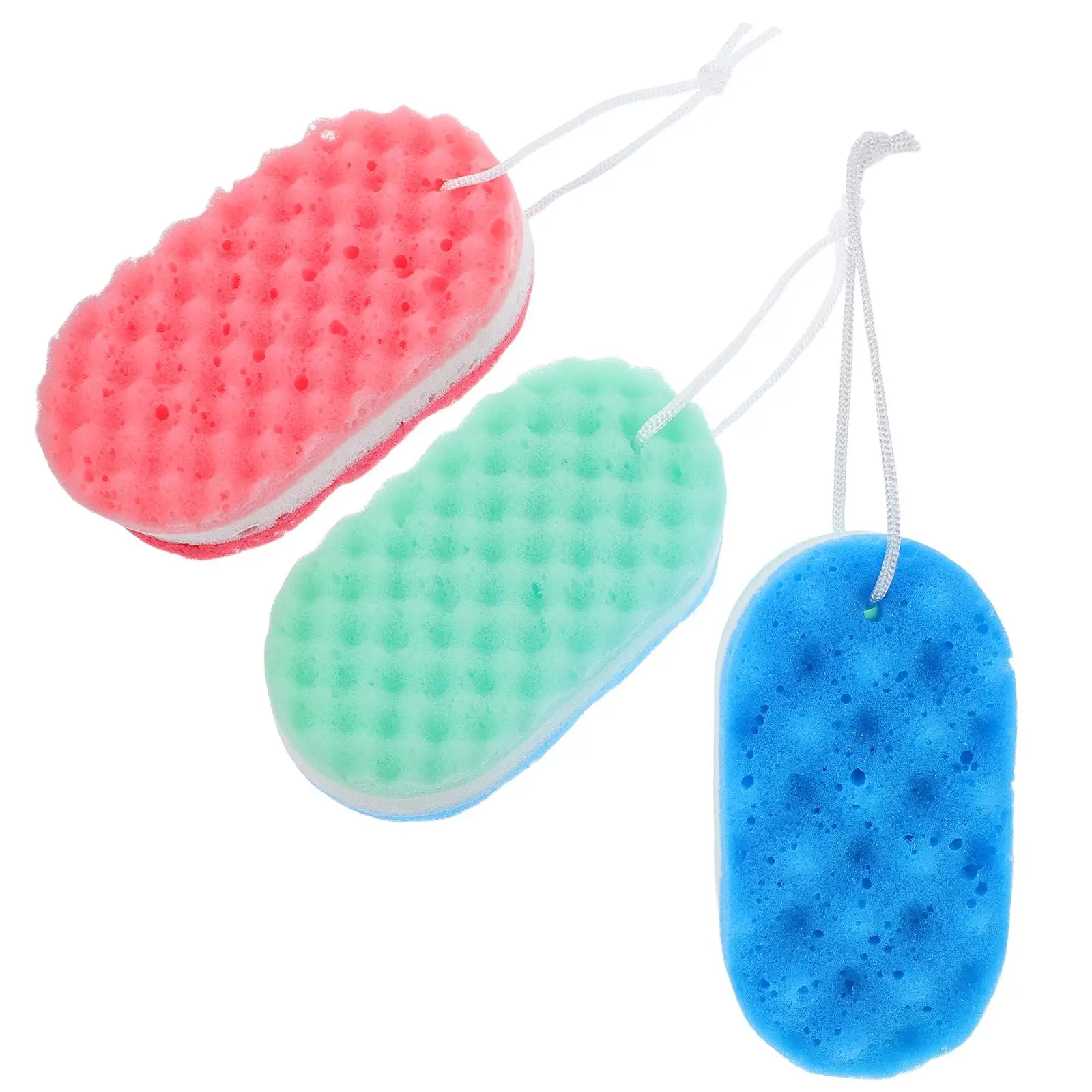 3pcs Bath Sponge Scrub Shower Double Sided Gloves Soft Gentle Skin Cleaning Supplies Travel Portable Lightweight
3pcs Bath Sponge Scrub Shower Double Sided Gloves Soft Gentle Skin Cleaning Supplies Travel Portable Lightweight