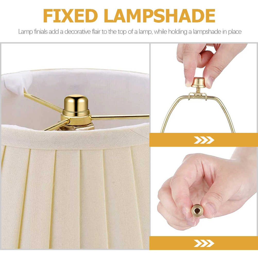 8 Pcs Lighting Accessories Lamp Harp Holder Finial Finials Decorative Cap Knob Tapped Shade for Table Lamps Hardware
8 Pcs Lighting Accessories Lamp Harp Holder Finial Finials Decorative Cap Knob Tapped Shade for Table Lamps Hardware