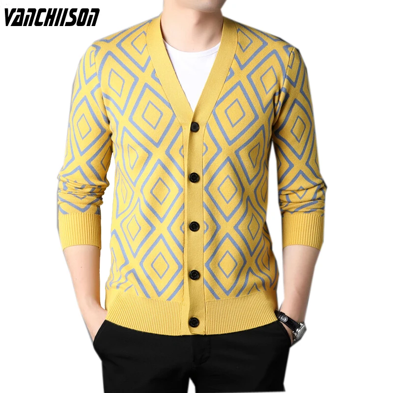Men Sweater Cardigan Asymmetric Pattern Buttons Down Knit Outwear Single Breasted V Neck for Autumn England Style 00030
Men Sweater Cardigan Asymmetric Pattern Buttons Down Knit Outwear Single Breasted V Neck for Autumn England Style 00030
