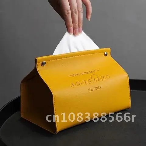 Retro Leather Tissue Box Holder Case Bag Pouch Simple Napkin Papers Towel Car Pumping Box Container Table Decor
Retro Leather Tissue Box Holder Case Bag Pouch Simple Napkin Papers Towel Car Pumping Box Container Table Decor