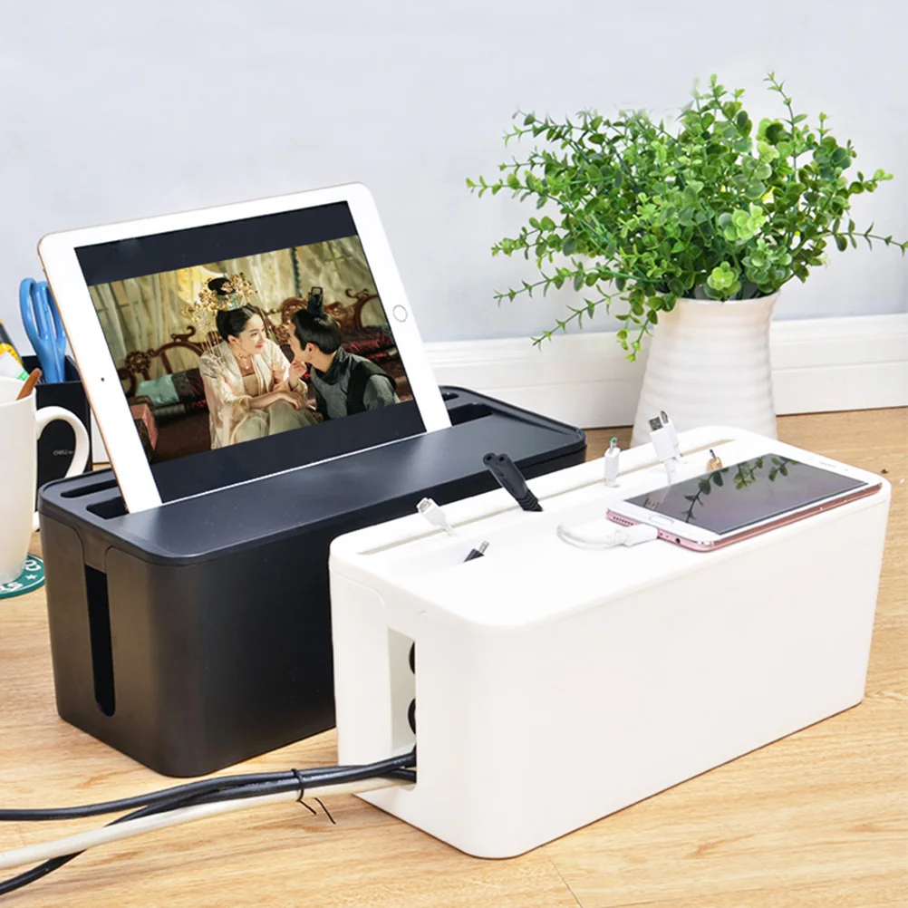 Sturdy Wire Storage Box Household Plastic Cable Organizer Case For Power Strip Usb Hub Home Office Medium Size
Sturdy Wire Storage Box Household Plastic Cable Organizer Case For Power Strip Usb Hub Home Office Medium Size