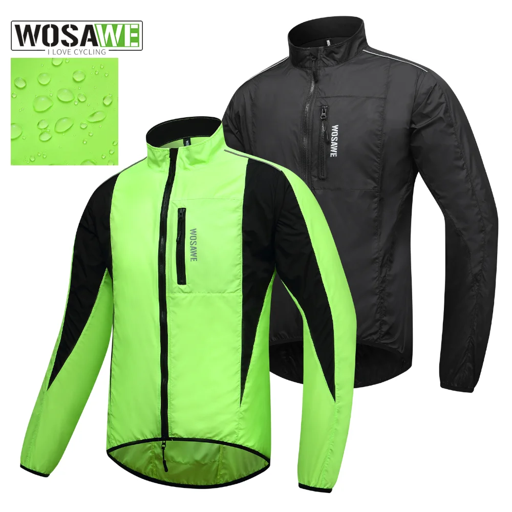 Велосипедная куртка WOSAWE для мужчин, ветрозащитная, ультралегкая, с длинными рукавами, велосипедная майка, легкая спортивная ветровка для MTB, портативная велосипедная куртка
Велосипедная куртка WOSAWE для мужчин, ветрозащитная, ультралегкая, с длинными рукавами, велосипедная майка, легкая спортивная ветровка для MTB, портативная велосипедная куртка