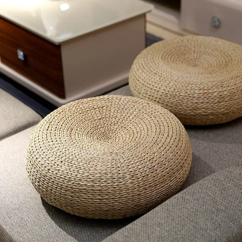 Living Room Chairs Hallway Pouf Rattan Tea Ceremony Meditation Cushion Small Round Stool Balcony Decorative Stool
Living Room Chairs Hallway Pouf Rattan Tea Ceremony Meditation Cushion Small Round Stool Balcony Decorative Stool