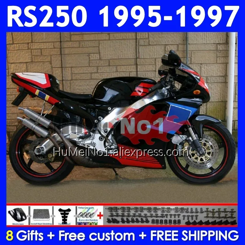 Body For Aprilia black red RS250 RSV250RR RS-250 RSV250 R 317No.18 RS 250 RSV 250 R RR 1995 1996 1997 RS250R 95 96 97 Fairing
Body For Aprilia black red RS250 RSV250RR RS-250 RSV250 R 317No.18 RS 250 RSV 250 R RR 1995 1996 1997 RS250R 95 96 97 Fairing