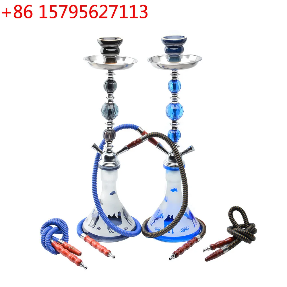 Arab shisha medium pot three beads metal high-end ktv bar glass pipe
Arab shisha medium pot three beads metal high-end ktv bar glass pipe