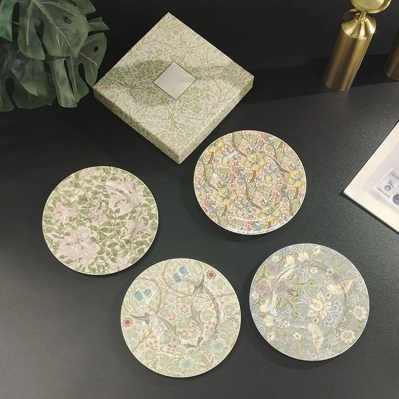 Круглая тарелка с цветочным узором Британского Портера, изысканная домашняя обеденная тарелка в стиле ретро, тарелка для стейка, подарочная коробка 
Круглая тарелка с цветочным узором Британского Портера, изысканная домашняя обеденная тарелка в стиле ретро, тарелка для стейка, подарочная коробка
