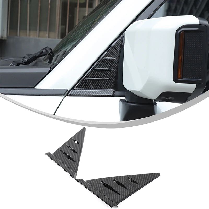 For Toyota Prado 2024+Automotive exterior modification Automotive rearview mirror side triangle spoiler ABS Carbon fiber pattern
For Toyota Prado 2024+Automotive exterior modification Automotive rearview mirror side triangle spoiler ABS Carbon fiber pattern