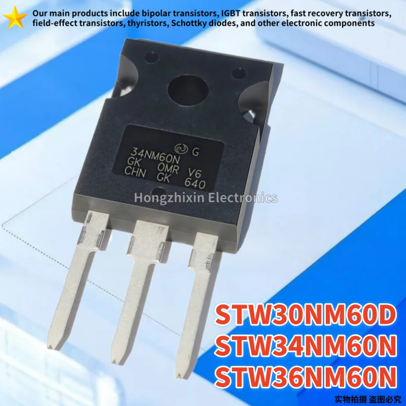 STW30NM60D 30NM60D STW34NM60N 34NM60N STW36NM60N 36NM60N TO-247 МОП-транзистор 10 шт. новый
STW30NM60D 30NM60D STW34NM60N 34NM60N STW36NM60N 36NM60N TO-247 МОП-транзистор 10 шт. новый