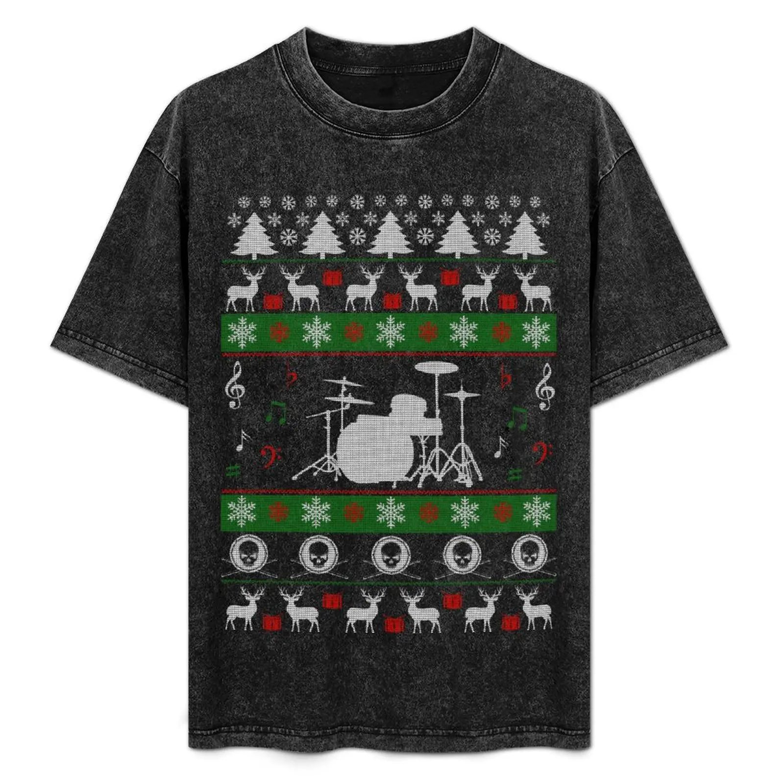 Ugly Drums Christmas Sweater T-Shirt Thanksgiving Casual Tee
Ugly Drums Christmas Sweater T-Shirt Thanksgiving Casual Tee