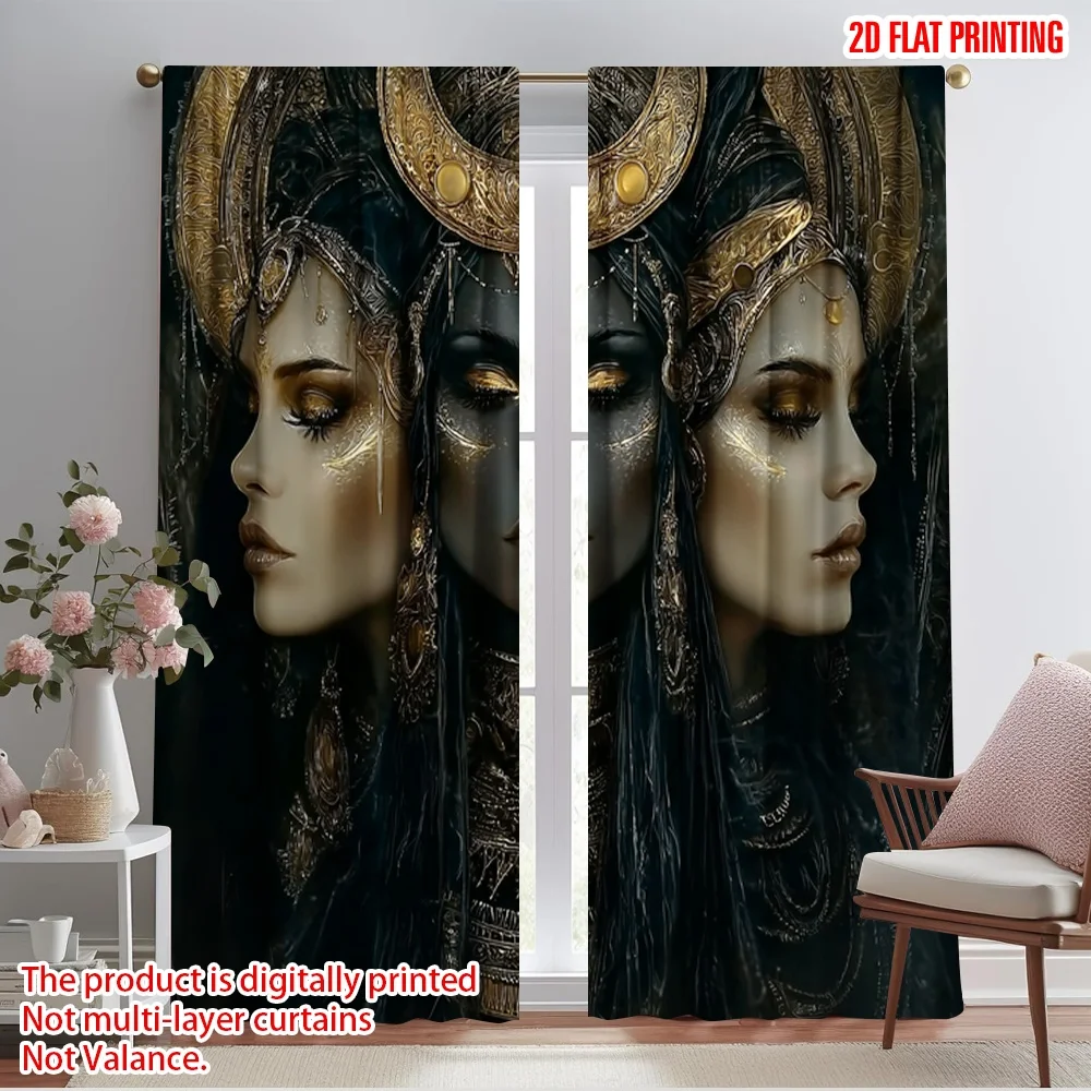 2pcs,2D plane printing Creative Curtains Hecate Witchcraft Versatile Fabric (without rod) Room Decor Ldeal for Bedroom Living
2pcs,2D plane printing Creative Curtains Hecate Witchcraft Versatile Fabric (without rod) Room Decor Ldeal for Bedroom Living