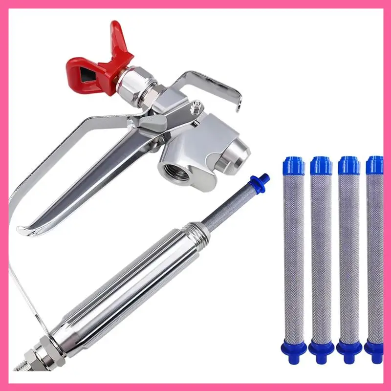 CMHI-2PCS 288716 Сменный впускной фильтр 3/4 с 5 шт. 288749 Фильтры сетчатого распылителя SG2/SG3 для безвоздушных распылителей краски
CMHI-2PCS 288716 Сменный впускной фильтр 3/4 с 5 шт. 288749 Фильтры сетчатого распылителя SG2/SG3 для безвоздушных распылителей краски