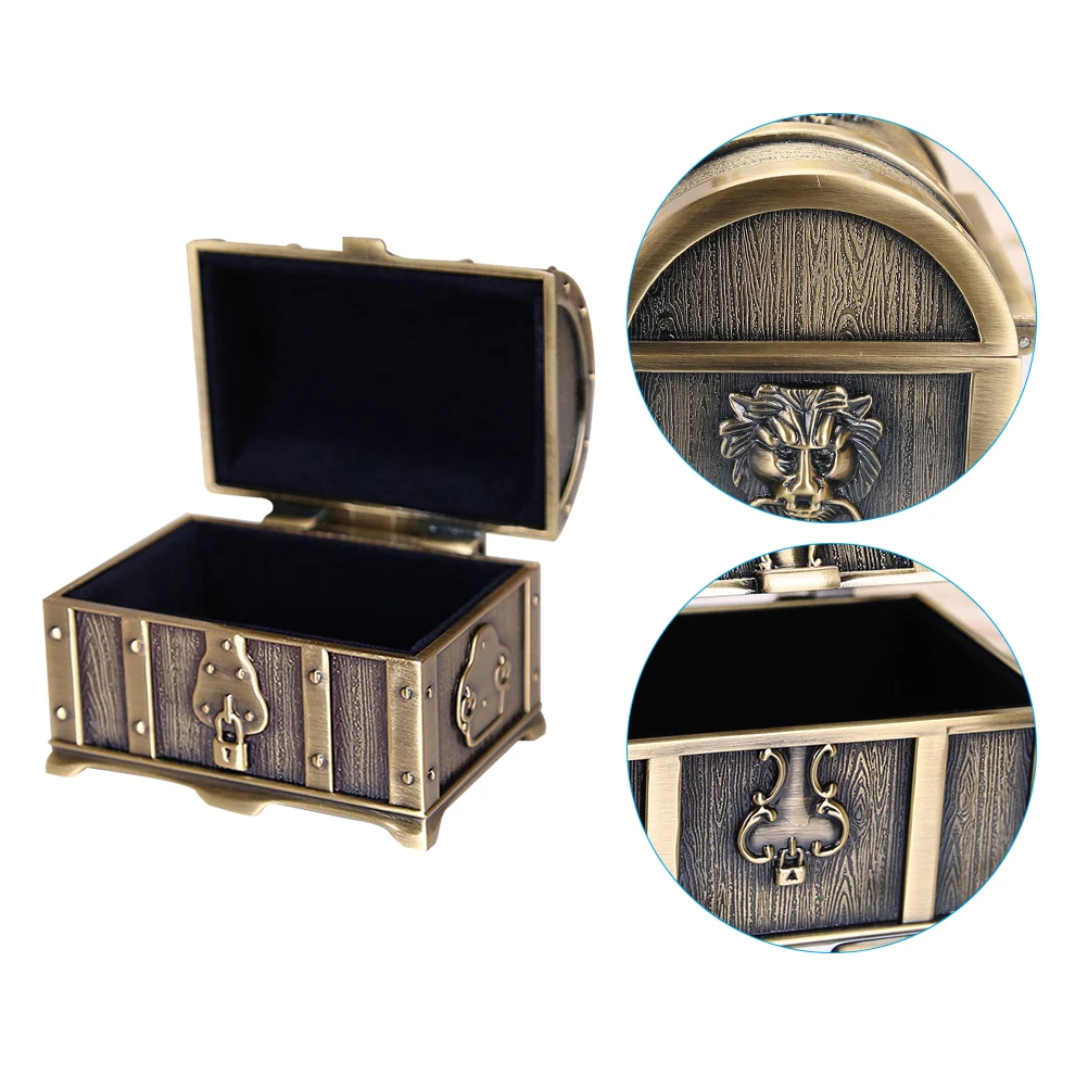 Zinc Alloy Treasure Storage Box Storage Boxes for Rings Necklaces Earrings Travel Accessories Women Home Hotel Party Gifts
Zinc Alloy Treasure Storage Box Storage Boxes for Rings Necklaces Earrings Travel Accessories Women Home Hotel Party Gifts