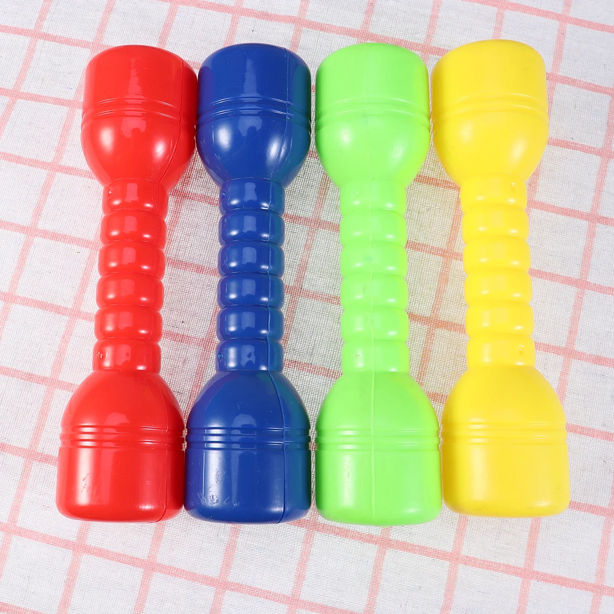 6 Pcs Plastic Dumbbells Ergonomic Children Morning Exercise Barbells Hand Bar for Kindergarten (Random Color)
6 Pcs Plastic Dumbbells Ergonomic Children Morning Exercise Barbells Hand Bar for Kindergarten (Random Color)