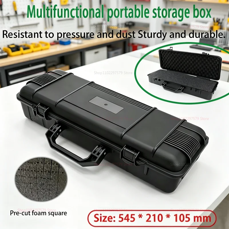 Safety Instrument Tool Box Protective Waterproof Shockproof Toolbox Sealed Tool Case Impact Resistant Suitcase With Sponge
Safety Instrument Tool Box Protective Waterproof Shockproof Toolbox Sealed Tool Case Impact Resistant Suitcase With Sponge