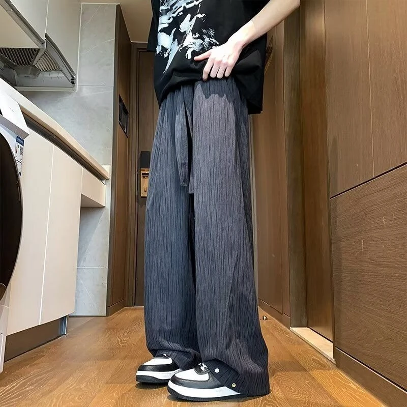 Wide Casual Pants Man Spandex Baggy Aesthetic Clothes Plus Size Cotton Harajuku Fashion Y2k Long Sale Cheap Big Trousers for Men
Wide Casual Pants Man Spandex Baggy Aesthetic Clothes Plus Size Cotton Harajuku Fashion Y2k Long Sale Cheap Big Trousers for Men