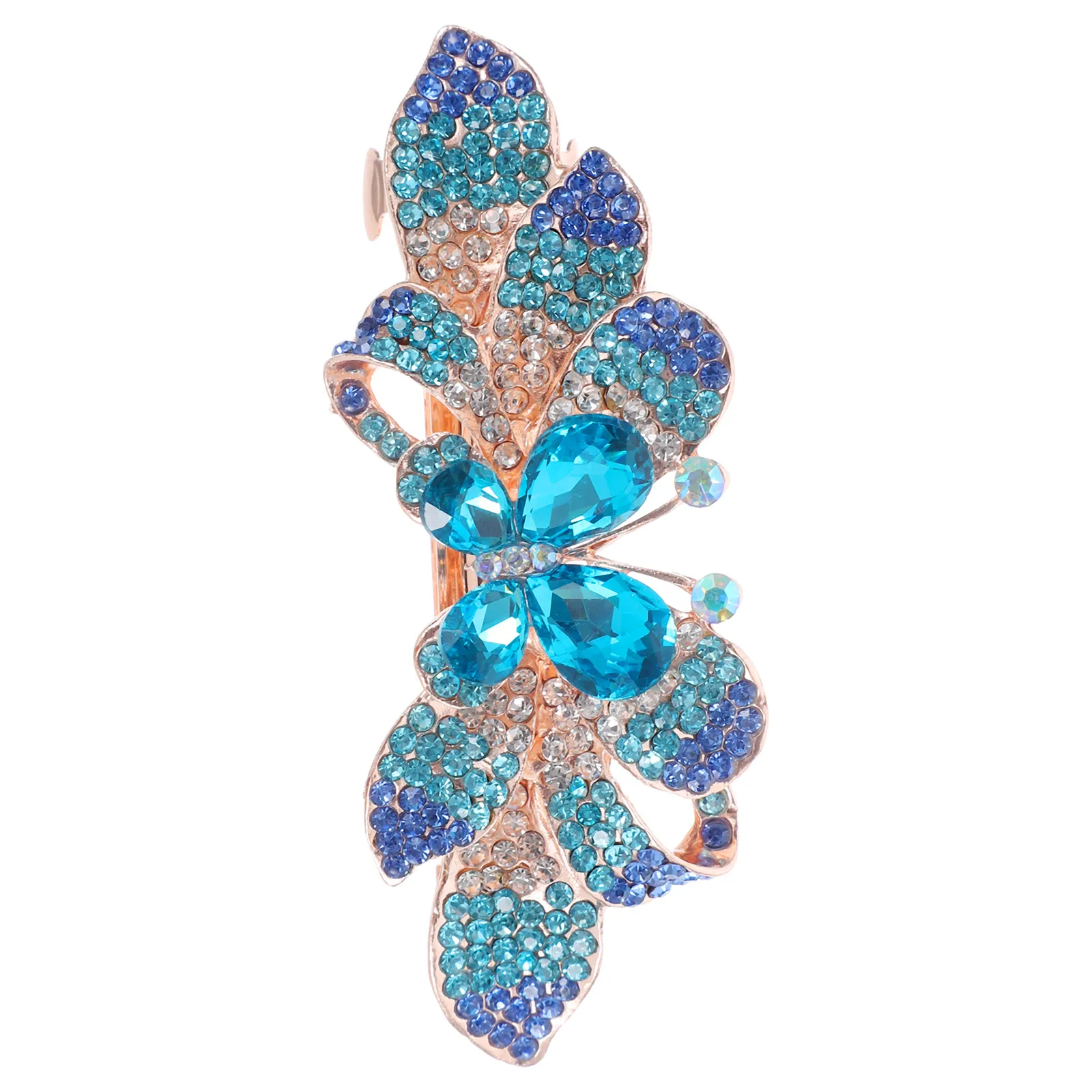 Sparkling Rhinestone Hair Clip Elegant Barrette For Women Thick Spring Design Styling Accessories Decorative Bling
Sparkling Rhinestone Hair Clip Elegant Barrette For Women Thick Spring Design Styling Accessories Decorative Bling