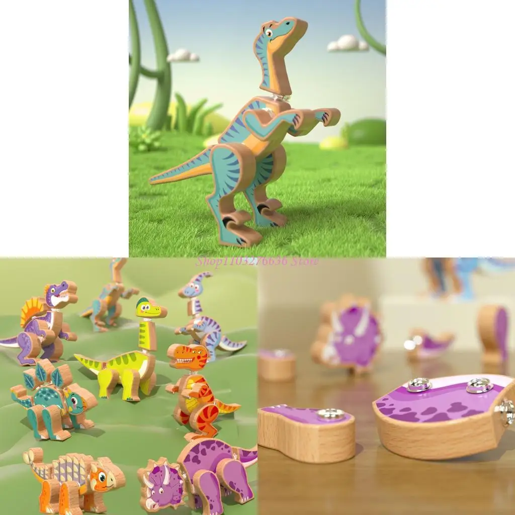 R6FD Fine Motor Skills Dinosaur Строительный набор для мальчиков для девочек -образовательная игрушка
R6FD Fine Motor Skills Dinosaur Строительный набор для мальчиков для девочек -образовательная игрушка