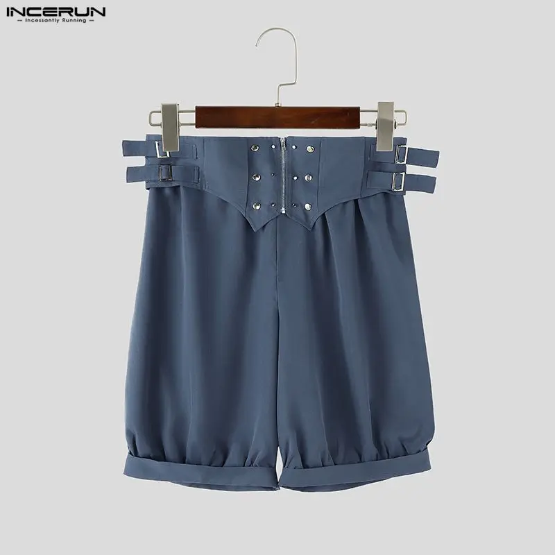 INCERUN Men's Shorts Solid Color High Waist Joggers Zipper Men Bottoms Summer Streetwear Loose 2026 Fashion Shorts For Man S-3XL
INCERUN Men's Shorts Solid Color High Waist Joggers Zipper Men Bottoms Summer Streetwear Loose 2026 Fashion Shorts For Man S-3XL