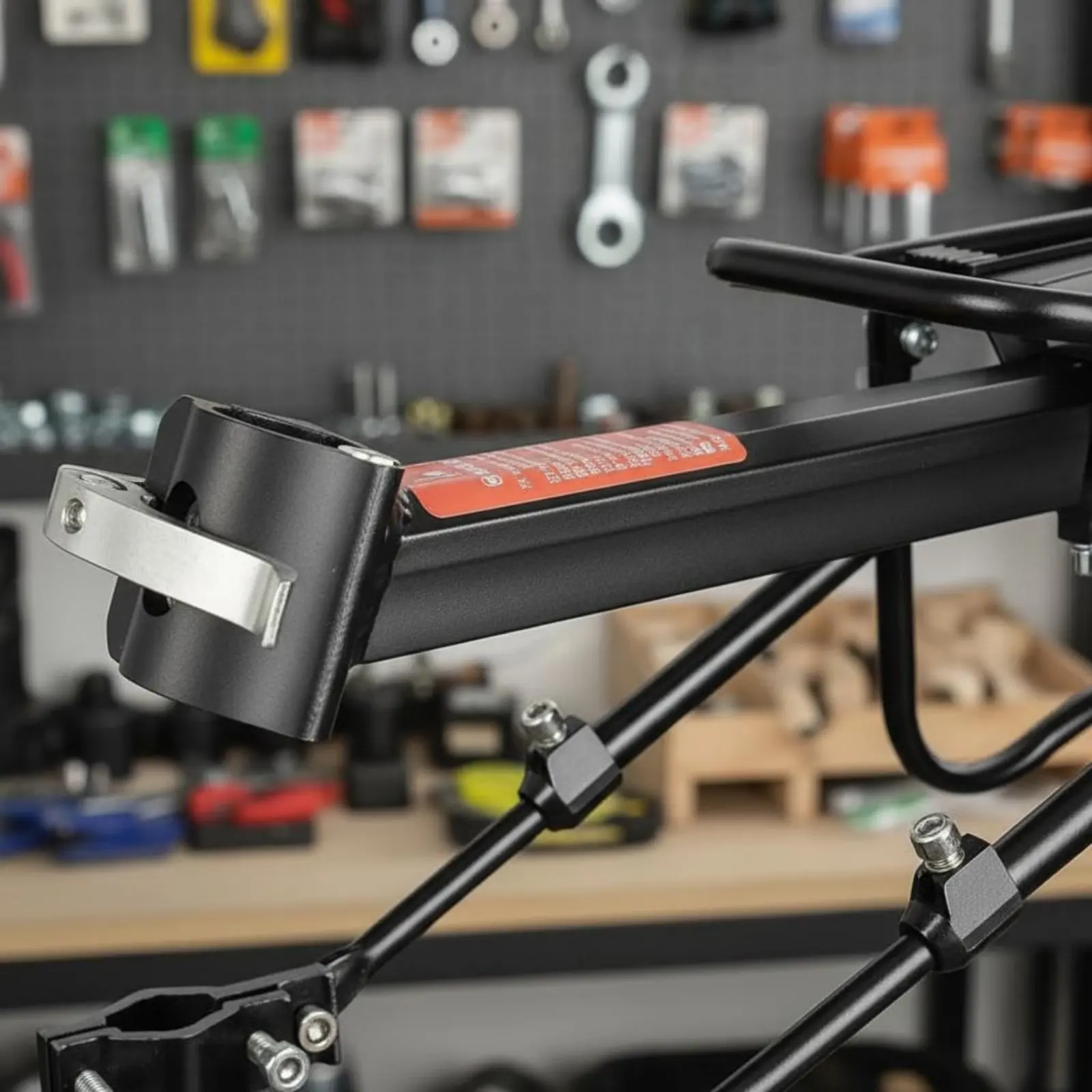 Two-Wheeler Rear Rack Includes Reflector Mountain Bike Load Rack Adjustable Load Carrier Aluminum Alloy for Commuters, Touring
Two-Wheeler Rear Rack Includes Reflector Mountain Bike Load Rack Adjustable Load Carrier Aluminum Alloy for Commuters, Touring