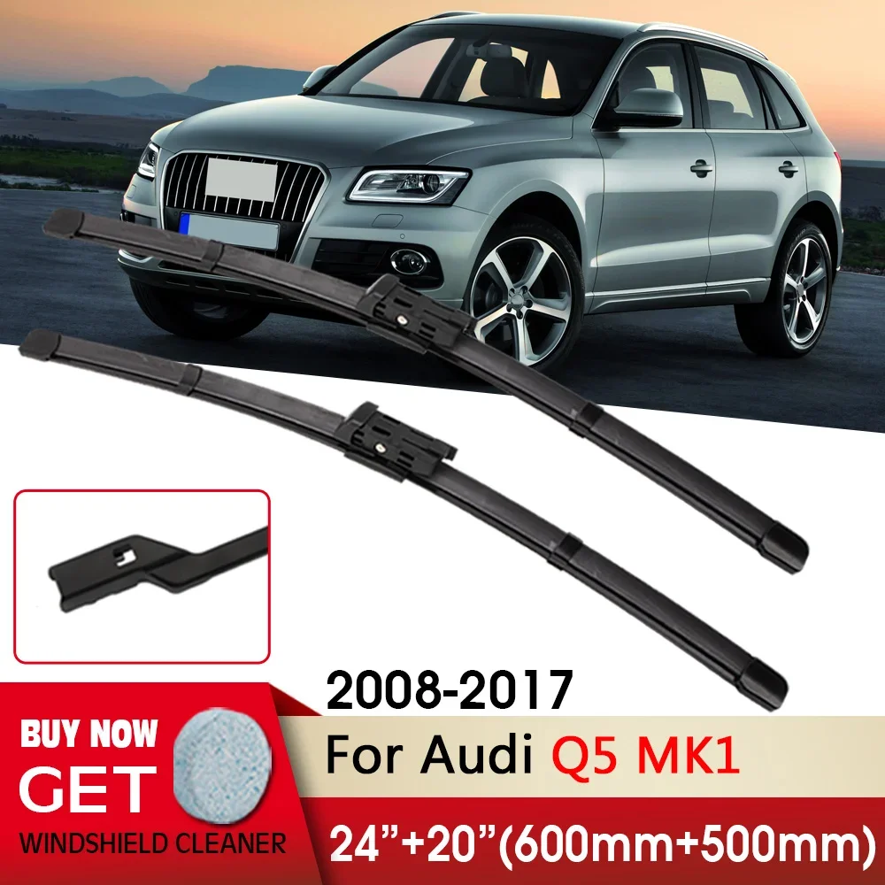 Car Wiper RHD & LHD Front Wiper Blade 24"+20" For Audi Q5 MK1 2008-2017 Fit push button Windshield Windscreen Front Window
Car Wiper RHD & LHD Front Wiper Blade 24"+20" For Audi Q5 MK1 2008-2017 Fit push button Windshield Windscreen Front Window