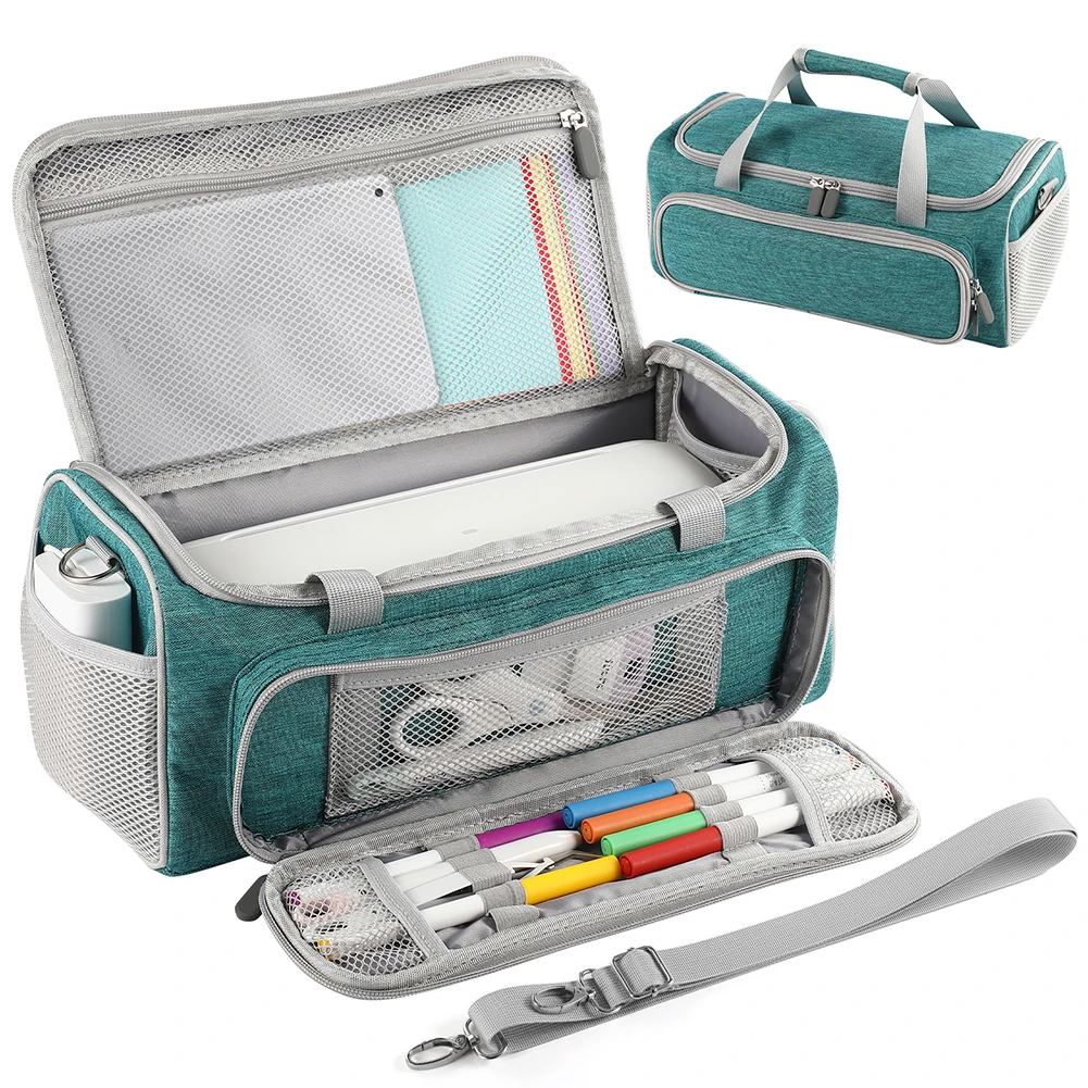 Carrying Case Anti-scratch Travel Protective Case with Multi Pockets Storage Organizer for Cricut Joy Xtra Smart Cutting Machine
Carrying Case Anti-scratch Travel Protective Case with Multi Pockets Storage Organizer for Cricut Joy Xtra Smart Cutting Machine