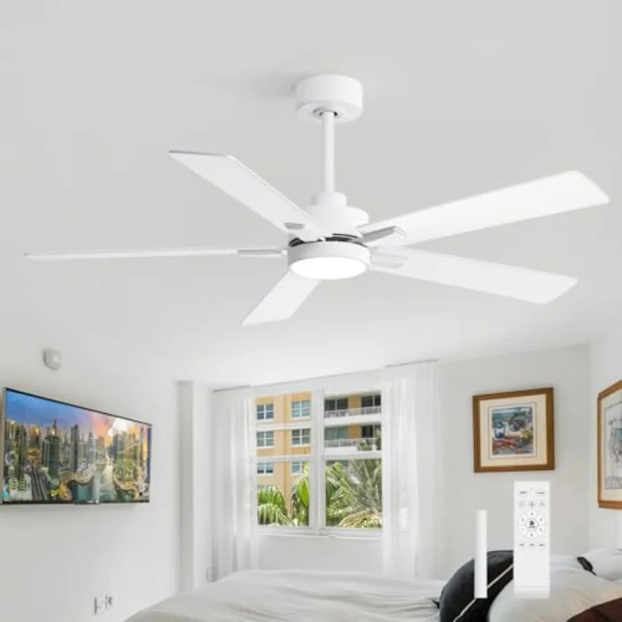 Ceilg Fans with LED Lights, 5-Blade Ceiling Fan Remote Control, dustrial Ceilg Fan with Reversible DC Motor, Downrod Mount LED
Ceilg Fans with LED Lights, 5-Blade Ceiling Fan Remote Control, dustrial Ceilg Fan with Reversible DC Motor, Downrod Mount LED