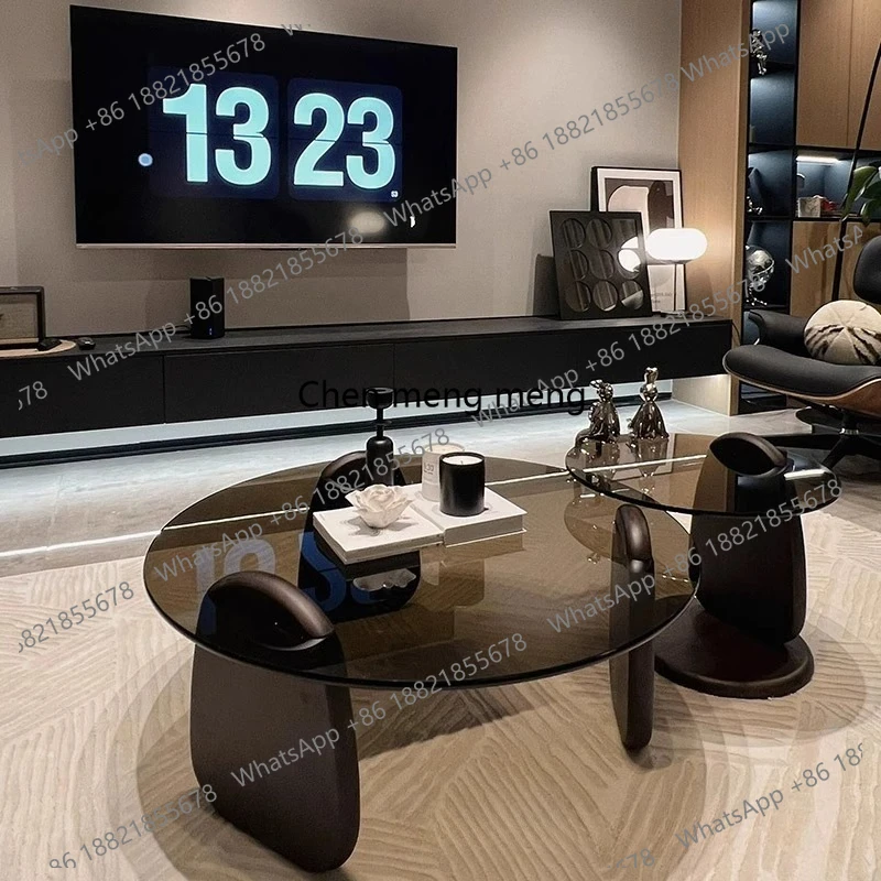 Modern Italian Round Coffee Tables Light Luxury Artistic Design Water Ripple Coffee Tables Home Living Room Furniture
Modern Italian Round Coffee Tables Light Luxury Artistic Design Water Ripple Coffee Tables Home Living Room Furniture