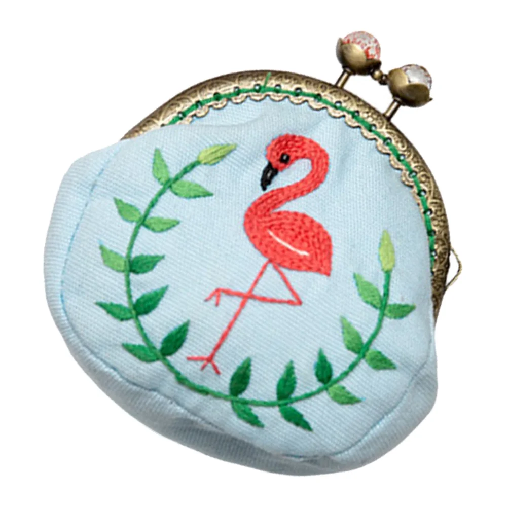 1Set Embroidery Kit for Beginners Purse DIY Clutch Bag with Wool Thread Needle Frame Accessories Flamingo Art Design
1Set Embroidery Kit for Beginners Purse DIY Clutch Bag with Wool Thread Needle Frame Accessories Flamingo Art Design
