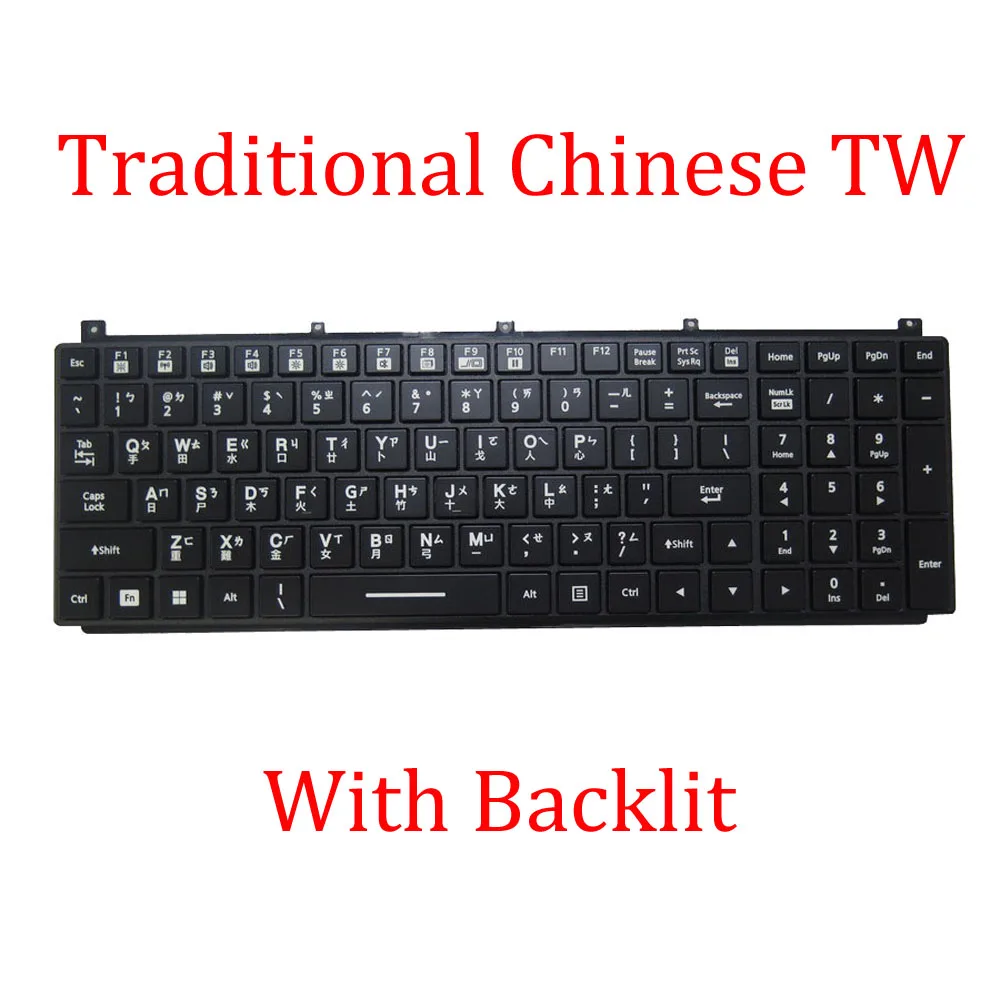 Laptop With Backlit Keyboard For Getac NK5103-03312T-10 Traditional Chinese TW Black With Frame New
Laptop With Backlit Keyboard For Getac NK5103-03312T-10 Traditional Chinese TW Black With Frame New