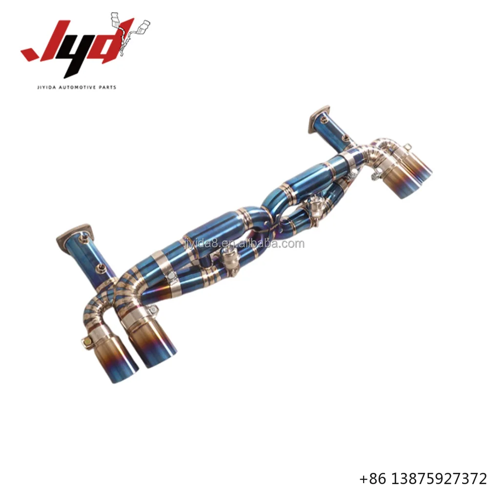 JYD Exhaust Pipe System for 911 991.1 Turbo 3.8T 2012-2015 Titanium Alloy Catback With Perfect Sound
JYD Exhaust Pipe System for 911 991.1 Turbo 3.8T 2012-2015 Titanium Alloy Catback With Perfect Sound