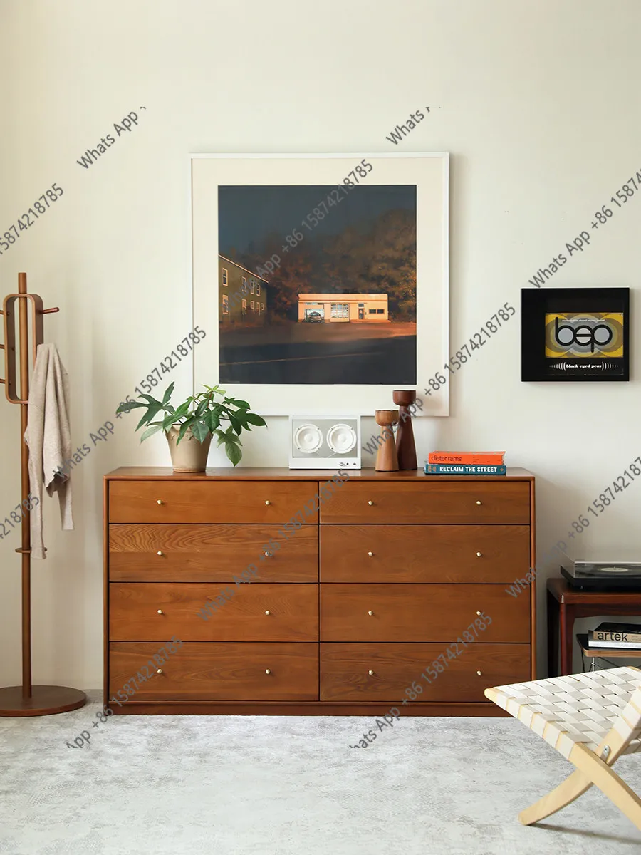 Simple retro used solid wood 8 chest of drawers bedroom floor-to-ceiling sideboard bedside cabinet drawer storage
Simple retro used solid wood 8 chest of drawers bedroom floor-to-ceiling sideboard bedside cabinet drawer storage