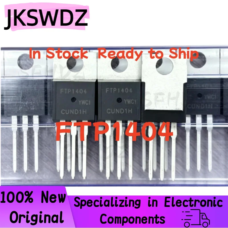 10/20/30PCS FTP1404 TO-220 202A 40V 100% New Premium MOSFET Fast Dispatch From Stock
10/20/30PCS FTP1404 TO-220 202A 40V 100% New Premium MOSFET Fast Dispatch From Stock