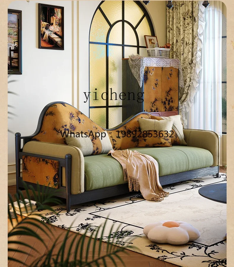 retro fabric sofa small apartment straight row living room three-person sofa
retro fabric sofa small apartment straight row living room three-person sofa