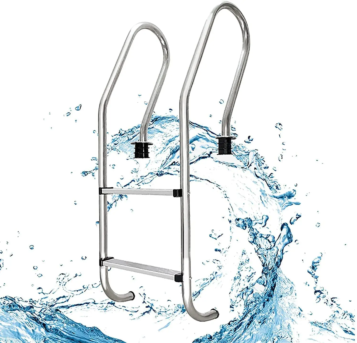 Staircase Handrails Inground Pool Ladder, Screws, 200kg Weight Capacity with Installation Kit Pool Rail Anchors, and, Custom
Staircase Handrails Inground Pool Ladder, Screws, 200kg Weight Capacity with Installation Kit Pool Rail Anchors, and, Custom