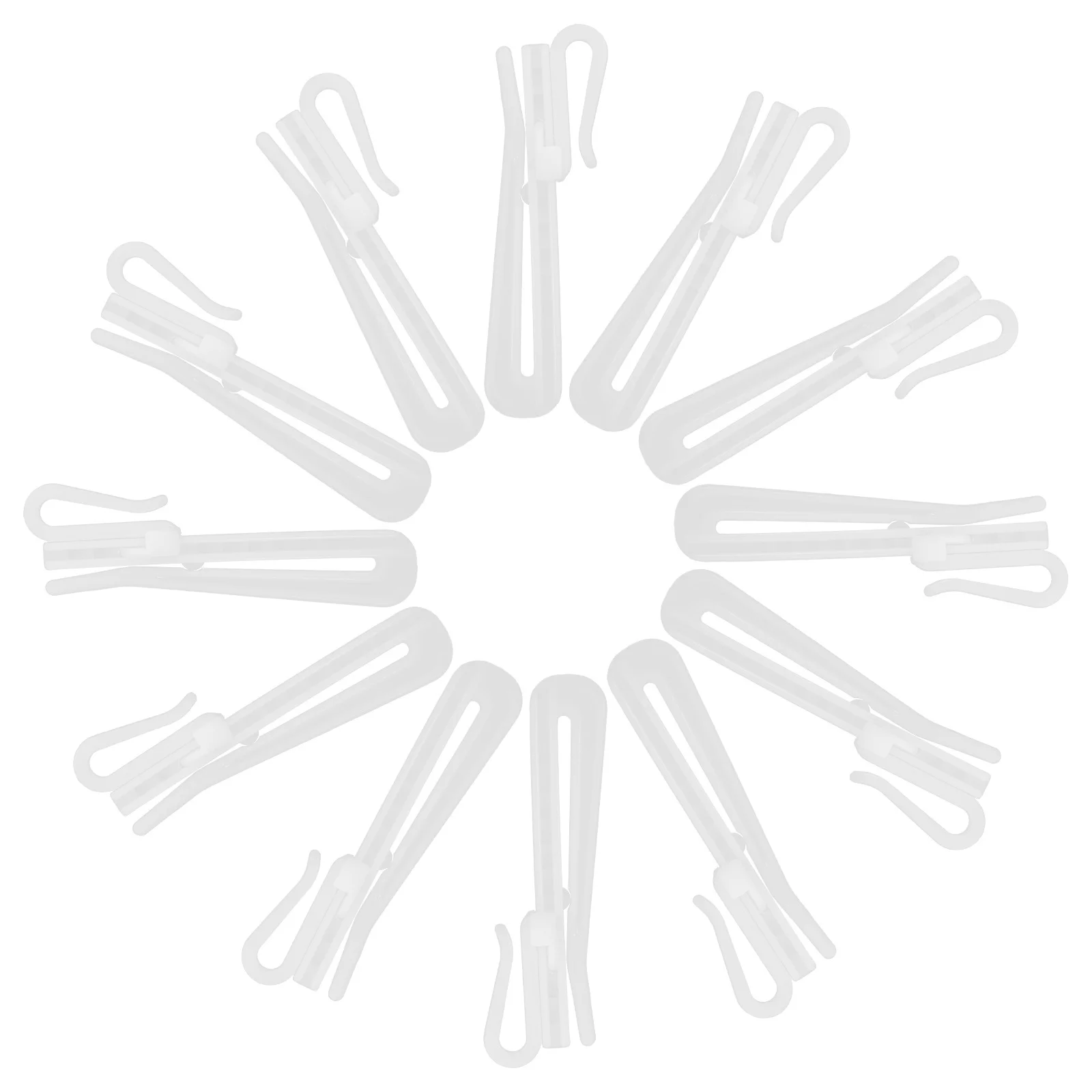 50Pcs Adjustable Curtain Hooks Plastic Pleated Drapery Clips for Track Sturdy Hold Decorative Window Hanger Curtain
50Pcs Adjustable Curtain Hooks Plastic Pleated Drapery Clips for Track Sturdy Hold Decorative Window Hanger Curtain